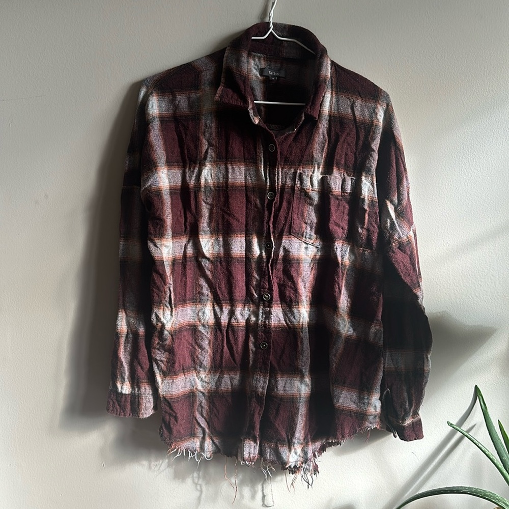 Plaid button up